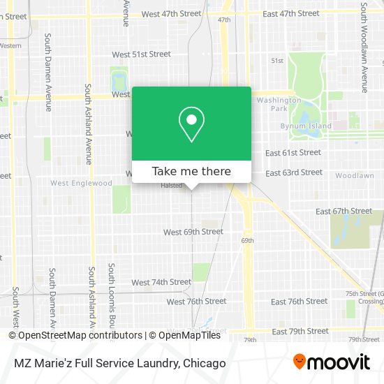 Mapa de MZ Marie'z Full Service Laundry