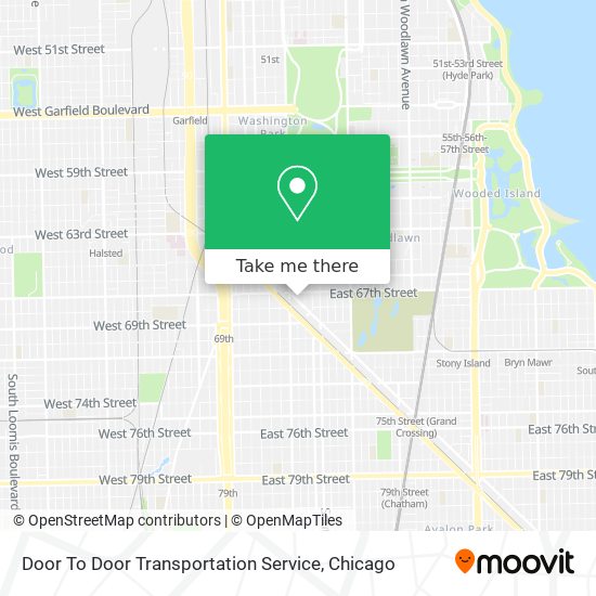 Door To Door Transportation Service map