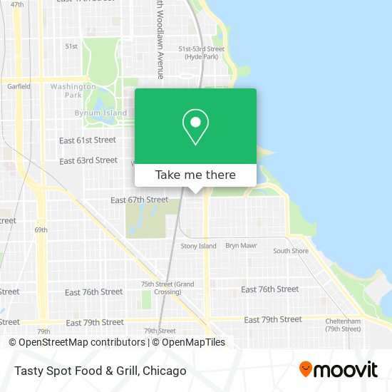 Tasty Spot Food & Grill map