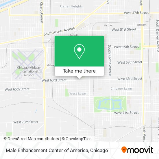 Male Enhancement Center of America map