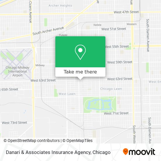 Danari & Associates Insurance Agency map