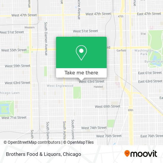 Brothers Food & Liquors map