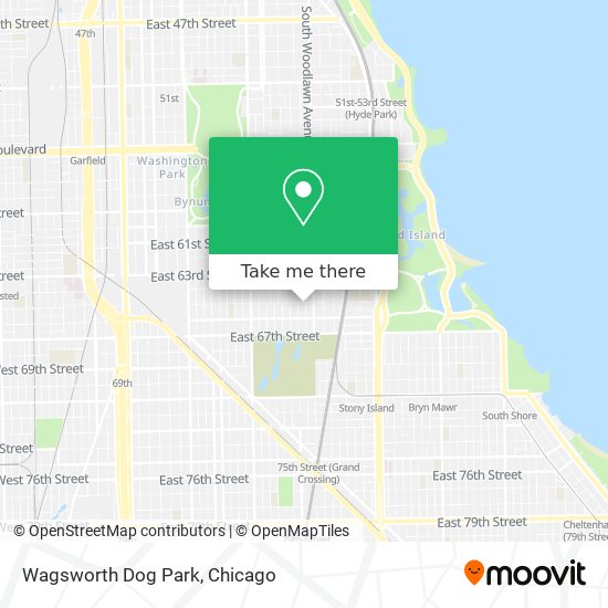 Wagsworth Dog Park map