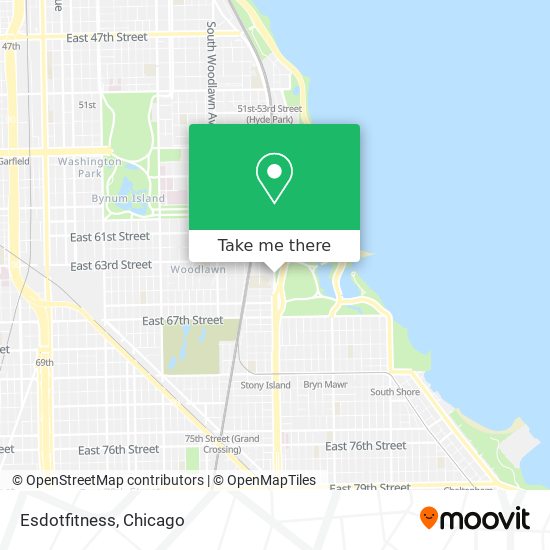 Esdotfitness map