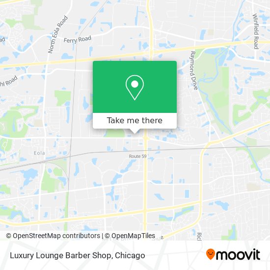 Luxury Lounge Barber Shop map