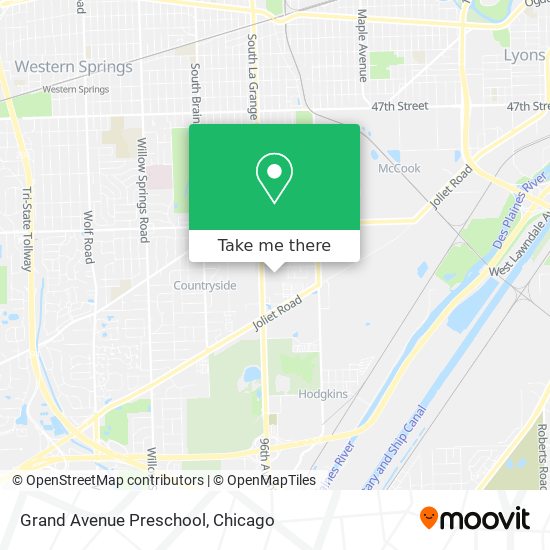 Grand Avenue Preschool map