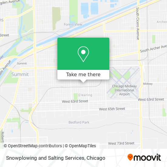 Snowplowing and Salting Services map