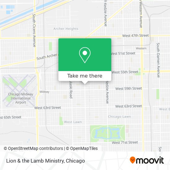 Mapa de Lion & the Lamb Ministry
