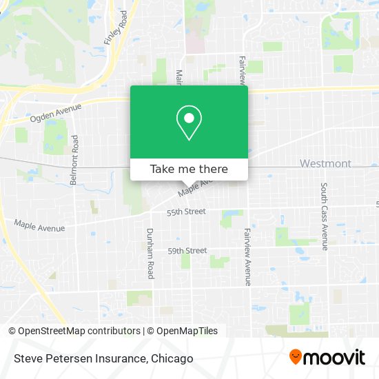 Steve Petersen Insurance map