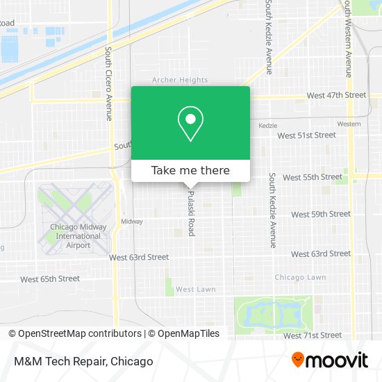 M&M Tech Repair map