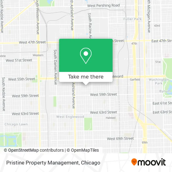 Pristine Property Management map