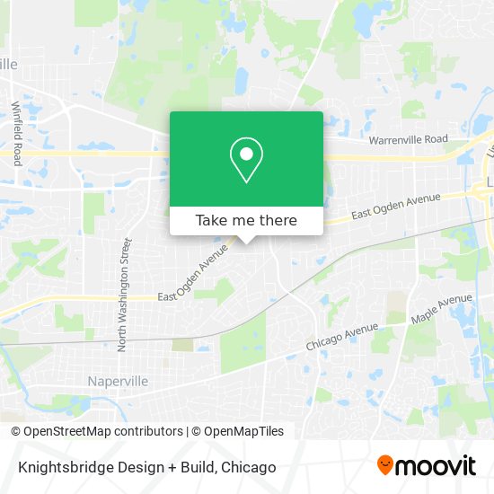 Knightsbridge Design + Build map