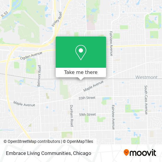 Embrace Living Communities map