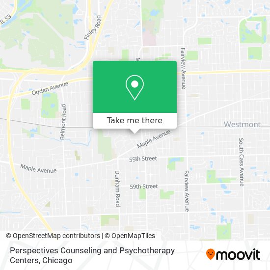 Perspectives Counseling and Psychotherapy Centers map