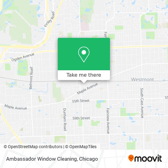 Ambassador Window Cleaning map