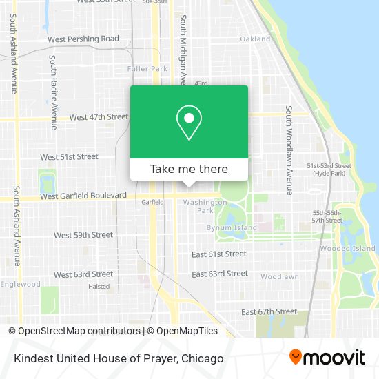 Kindest United House of Prayer map