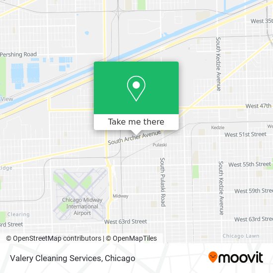Valery Cleaning Services map