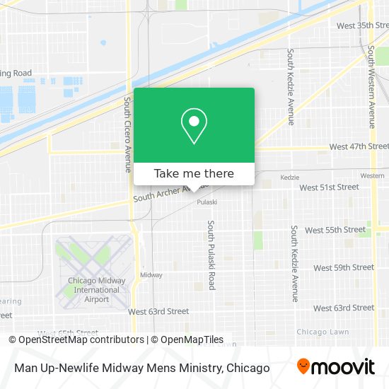 Mapa de Man Up-Newlife Midway Mens Ministry