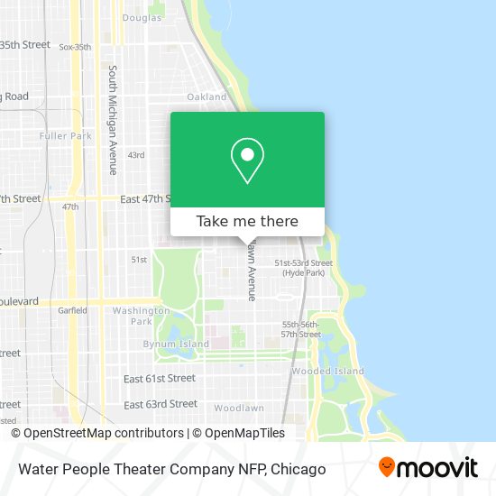 Water People Theater Company NFP map