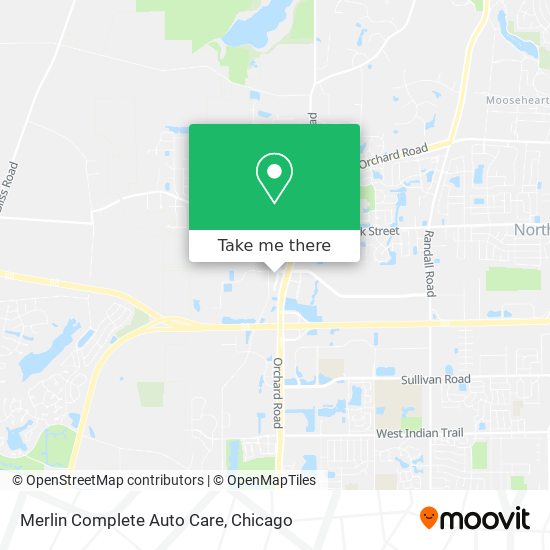 Merlin Complete Auto Care map