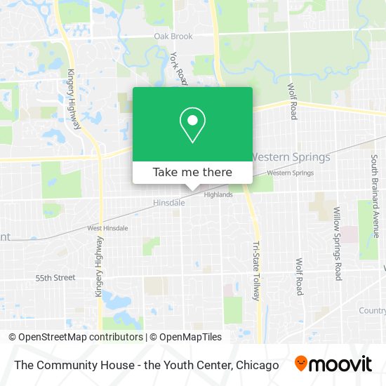 The Community House - the Youth Center map