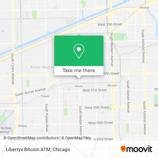 Libertyx Bitcoin ATM map