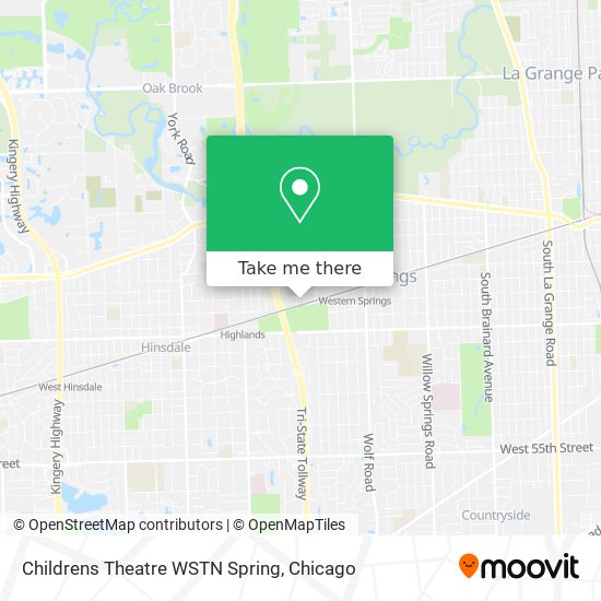 Childrens Theatre WSTN Spring map