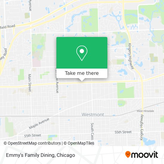 Emmy's Family Dining map