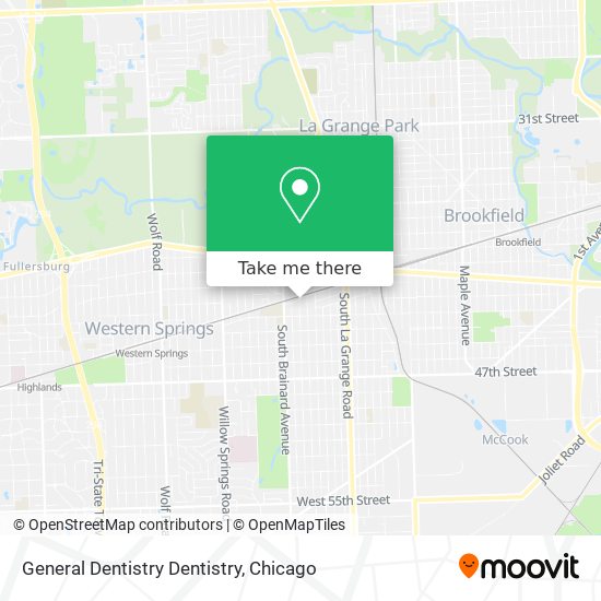 Mapa de General Dentistry Dentistry