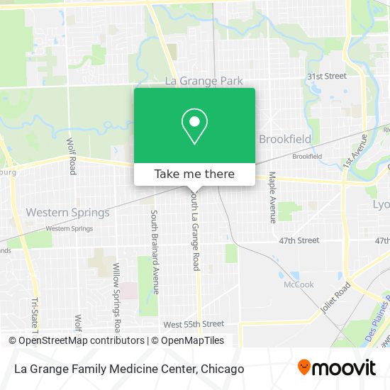 La Grange Family Medicine Center map