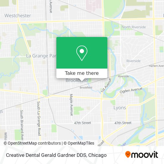 Creative Dental Gerald Gardner DDS map