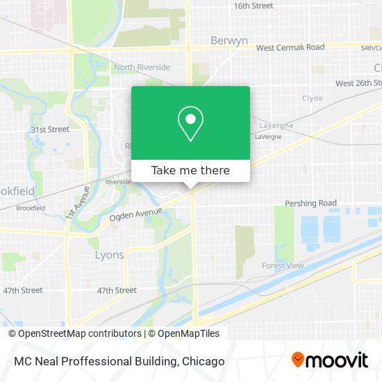 MC Neal Proffessional Building map