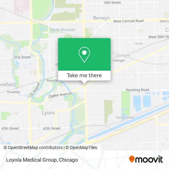 Loyola Medical Group map