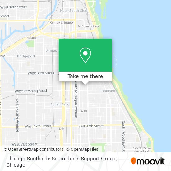 Chicago Southside Sarcoidosis Support Group map