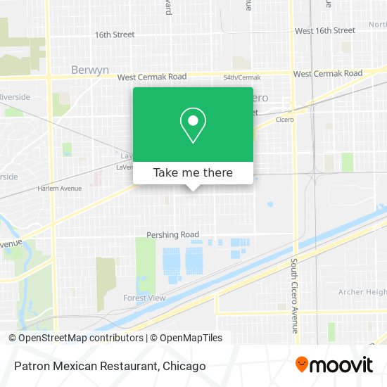 Patron Mexican Restaurant map