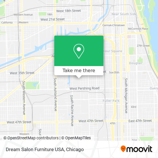 Mapa de Dream Salon Furniture USA