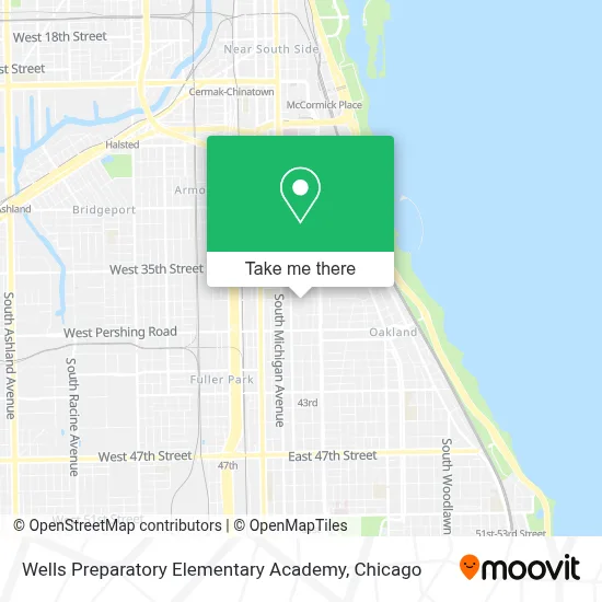 Wells Preparatory Elementary Academy map
