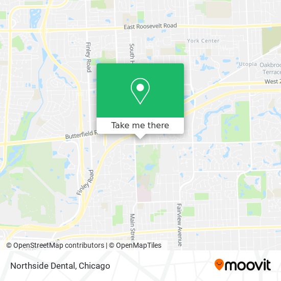 Mapa de Northside Dental