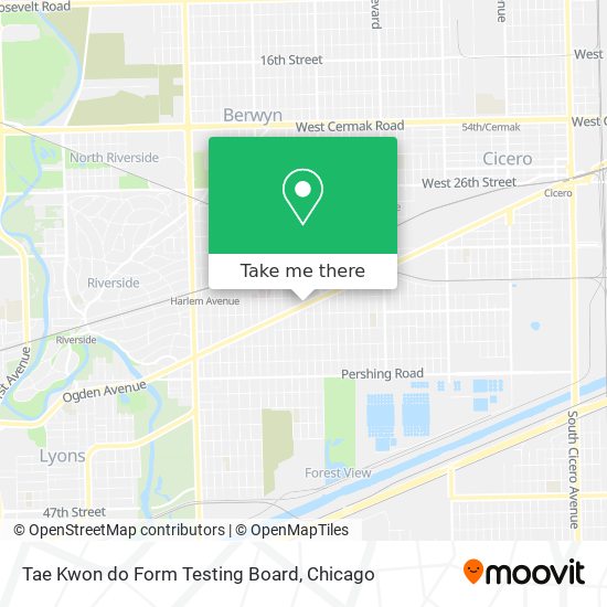 Mapa de Tae Kwon do Form Testing Board