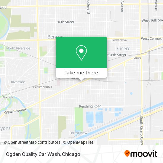 Ogden Quality Car Wash map