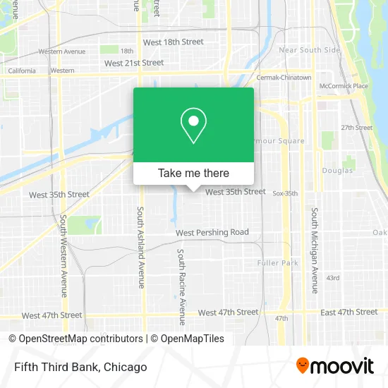 Fifth Third Bank map