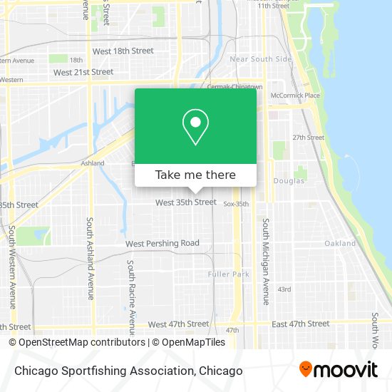 Mapa de Chicago Sportfishing Association