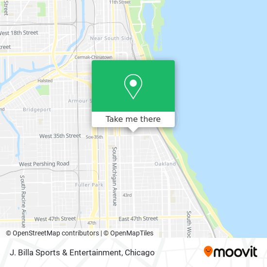 J. Billa Sports & Entertainment map