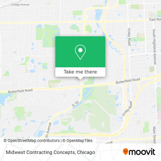 Mapa de Midwest Contracting Concepts