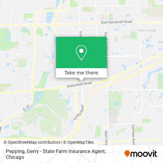 Pepping, Gerry - State Farm Insurance Agent map
