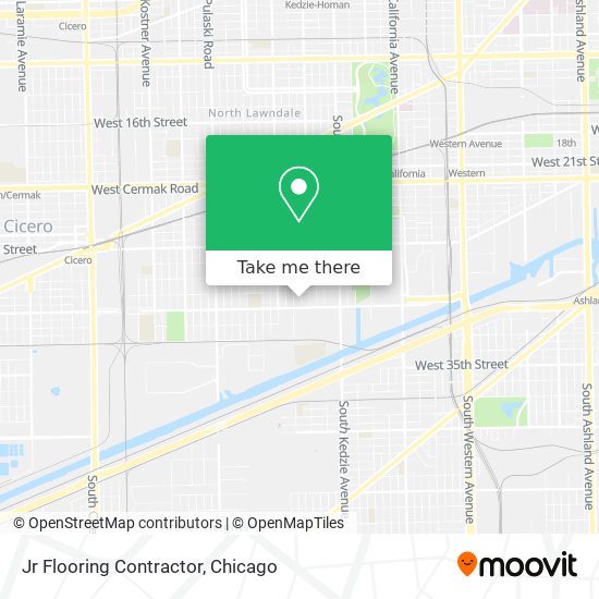 Jr Flooring Contractor map