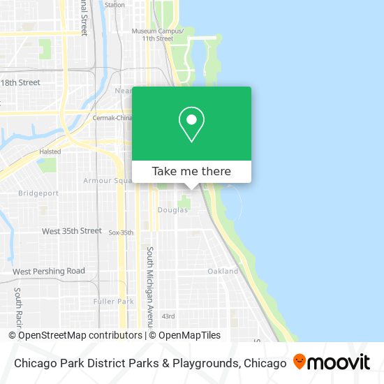 Chicago Park District Parks & Playgrounds map