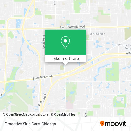 Proactive Skin Care map