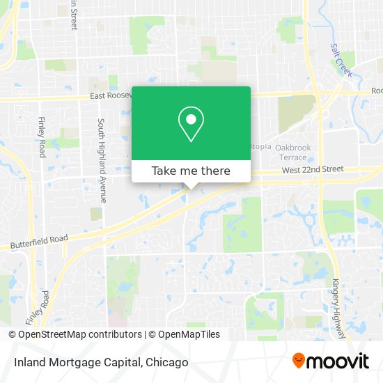 Inland Mortgage Capital map