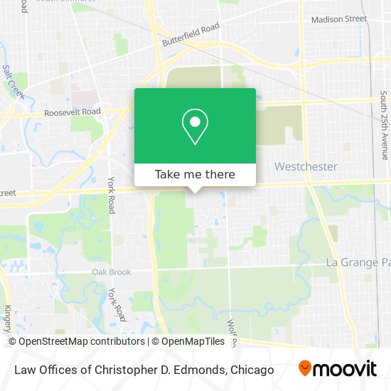 Law Offices of Christopher D. Edmonds map